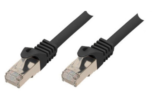 Shiverpeaks RJ45 Patchkabel S/FTP, Cat7 LSZH 1,5m schwarz