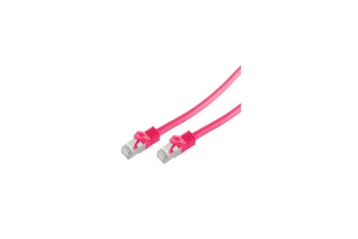 Shiverpeaks RJ45 Patchkabel S/FTP, Cat7 LSZH 2,0m magenta