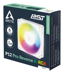 ARCTIC Lüfter 120*120*25 P12 Pro Reverse A-RGB (White)