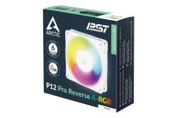 ARCTIC Lüfter 120*120*25 P12 Pro Reverse A-RGB (White)