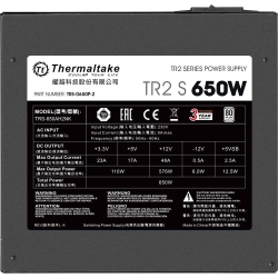 Netzteil Thermaltake TR2 S 650W ATX 80+ Black retail