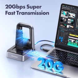 GRAUGEAR externe Docking M.2 NVMe/NGFF SSD mit...