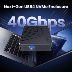 GRAUGEAR externes M.2-SSD-Gehäuse mit PCIe 4.0 USB-C