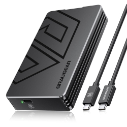 GRAUGEAR externes M.2-SSD-Gehäuse mit PCIe 4.0 USB-C