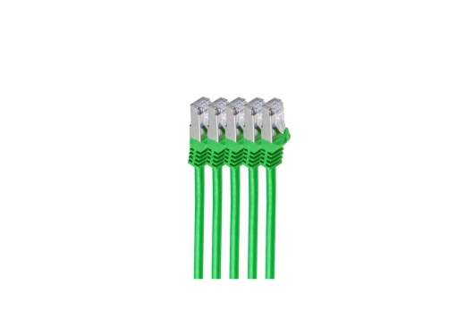Shiverpeaks RJ45 Patchkabel S/FTP, Cat7 VE5, 1m grün
