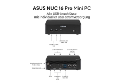 ASUS RNUC16GDKU7684N2 U7 356H DDR5 5600 16G*2 1TB SSD W11...