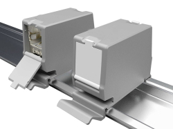 Equip Keystone-Koppler geschirmt Cat6A 1xRJ45 DIN gr