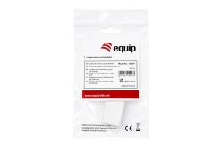 Equip Keystone-Koppler geschirmt Cat6A 1xRJ45 DIN gr