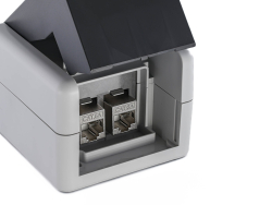Equip Aufputzdose 2-Port Keystone ungeschirmt outdoor grau