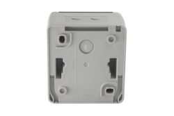 Equip Aufputzdose 2-Port Keystone ungeschirmt outdoor grau