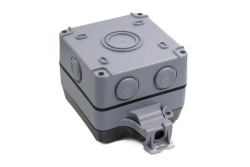 Equip Aufputzdose 1-Port Keystone ungeschirmt outdoor grau