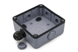 Equip Aufputzdose 1-Port Keystone ungeschirmt outdoor grau