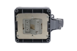 Equip Aufputzdose 1-Port Keystone ungeschirmt outdoor grau