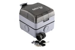 Equip Aufputzdose 1-Port Keystone ungeschirmt outdoor grau