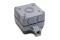 Equip Aufputzdose 1-Port Keystone ungeschirmt outdoor grau