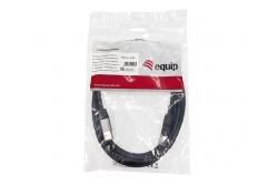 Equip Adapter GigaBit USB-C+A->RJ45 St/St 1.00m schwarz