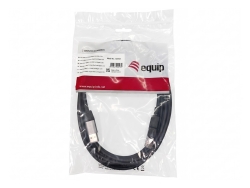 Equip Adapter GigaBit USB-C+A->RJ45 St/St 5.00m schwarz