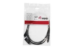 Equip Adapter USB-C->USB-C+HDMI PD100W 4K/ 60Hz 1.00m Alu.