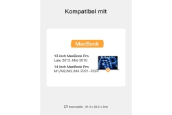 inateck Laptoptasche 13 mit Zubehörtasche LB01007-13_black