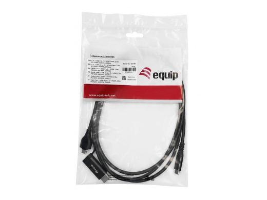 Equip Adapter USB-C->USB-C+HDMI PD100W 4K/ 60Hz 3.00m Alu.