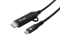 Equip Adapter USB-C->USB-C+HDMI PD100W 4K/ 60Hz 3.00m Alu.