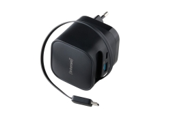 Intenso Compact Fast Charger 65W USB-C/USB-A Black