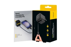Intenso Compact Fast Charger 65W USB-C/USB-A Black