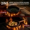 Gusskönig Eingebrannter Dutch Oven Set 9L mit Füße