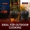 Gusskönig Eingebrannter Dutch Oven Set 12L mit Füße