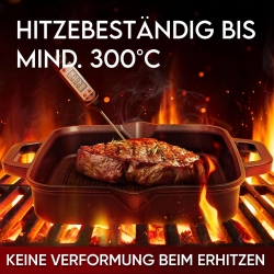 Gusskönig Eingebrannte Grillpfanne 30cm