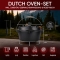 Gusskönig Klassisch Dutch Oven Set 7 L ohne Füße