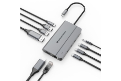 CONCEPTRONIC 10-1 Dock USB-C->HDMI/2xUSB-A/3xUSB-C/100WPD