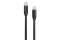 Alogic USB C Adapterkabel Elements Typ C 5A/240W 1m schwarz