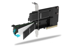 IcyDock Adapter 2x M.2 NVMe to PCIe 4.0 x8 card bifurcation