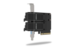 IcyDock Adapter 2x M.2 NVMe to PCIe 4.0 x8 card bifurcation