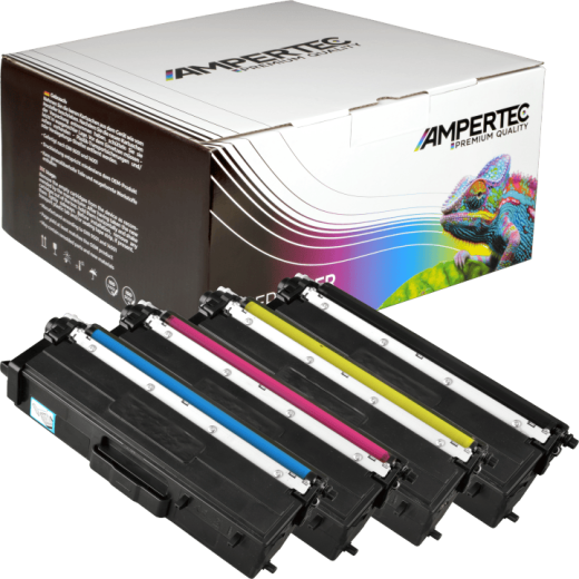 4 Ampertec Toner ersetzt Brother TN-421 Multipack KCMY