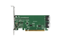 IcyDock Adapter 2x SlimSAS 8i to PCIe Adapter with Redriver