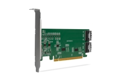 IcyDock Adapter 2x SlimSAS 8i to PCIe Adapter with Redriver