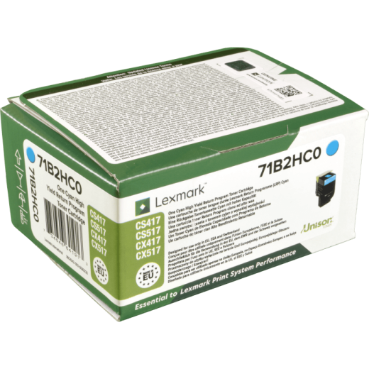 Lexmark Toner 71B2HC0 cyan