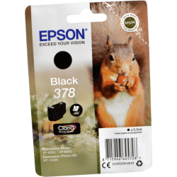 Epson Tinte C13T378140 schwarz 378