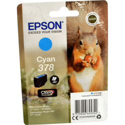 Epson Tinte C13T378240 cyan 378