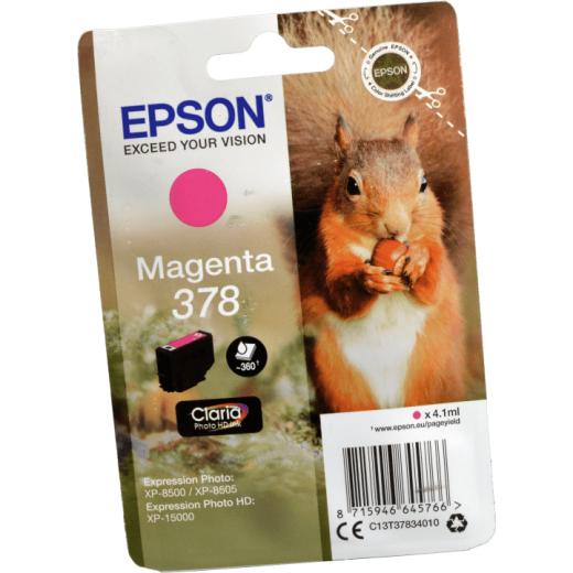 Epson Tinte C13T378340 magenta 378