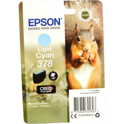 Epson Tinte C13T378540 light cyan 378