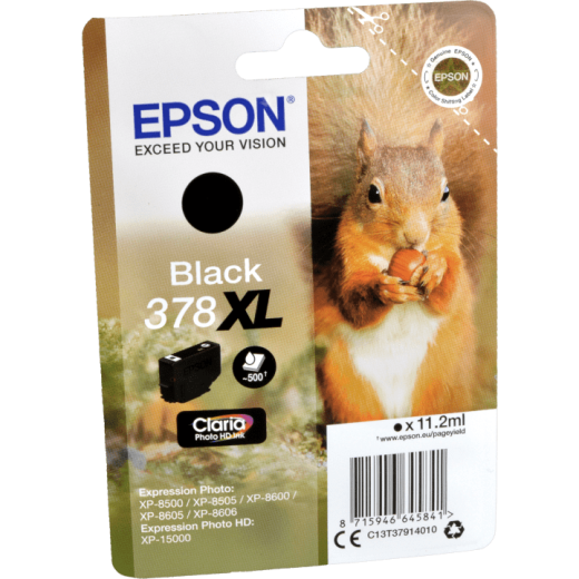Epson Tinte C13T379140 black 378XL