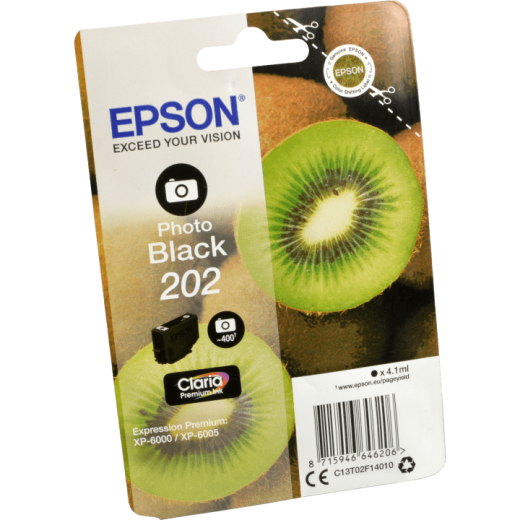 Epson Tinte C13T02F140 foto schwarz 202