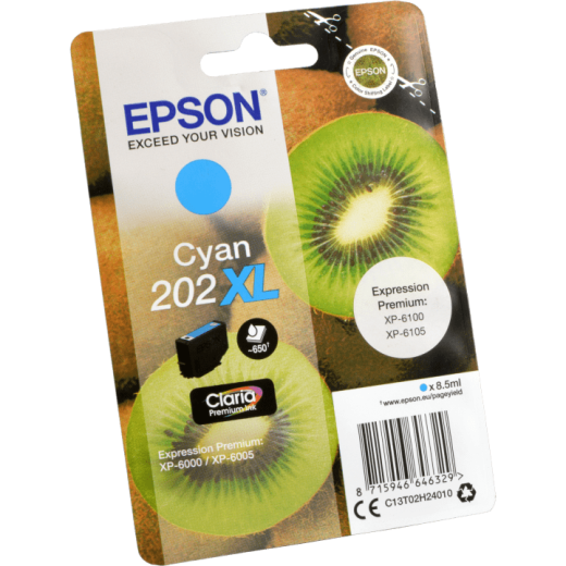 Epson Tinte C13T02H240 cyan 202XL