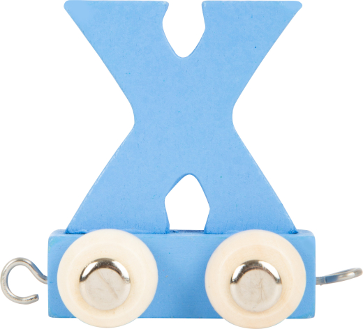Buchstabenzug bunt X
