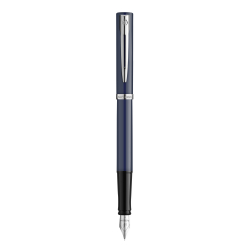 WATERMAN Füllfederhalter IMPRESSION blauer Lack CT F...