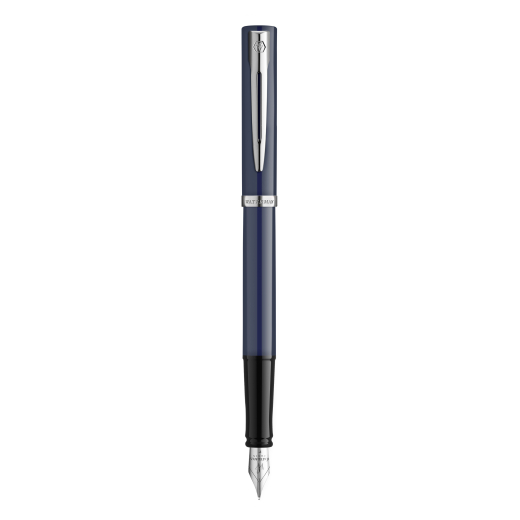 WATERMAN Füllfederhalter IMPRESSION blauer Lack CT M Blau Geschenkbox