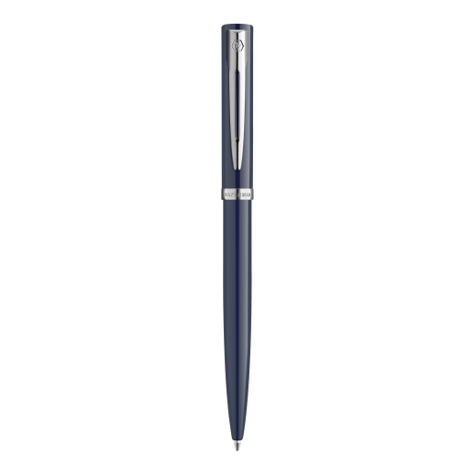 WATERMAN Kugelschreiber IMPRESSION blauer Lack CT M Blau Geschenkbox